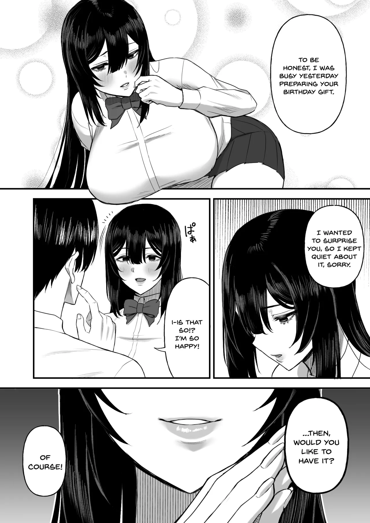 Ai no omoi Kanojo wa boku no Tameni hame tori o Tottekitekureru page 13