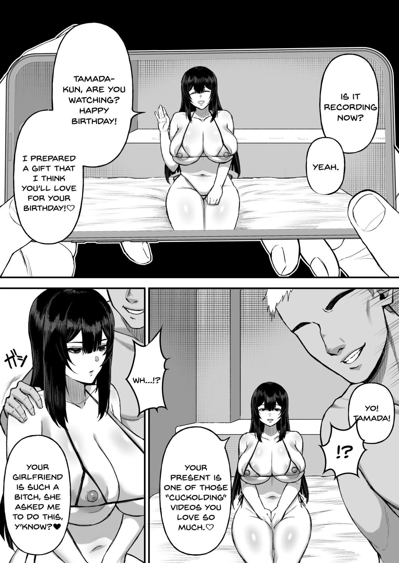 Ai no omoi Kanojo wa boku no Tameni hame tori o Tottekitekureru page 15
