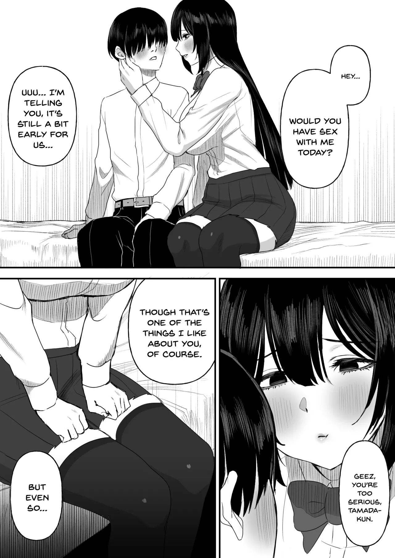 Ai no omoi Kanojo wa boku no Tameni hame tori o Tottekitekureru page 6
