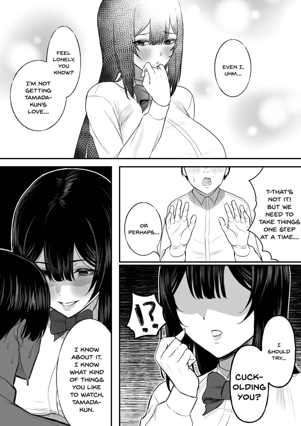 Ai no omoi Kanojo wa boku no Tameni hame tori o Tottekitekureru page 7