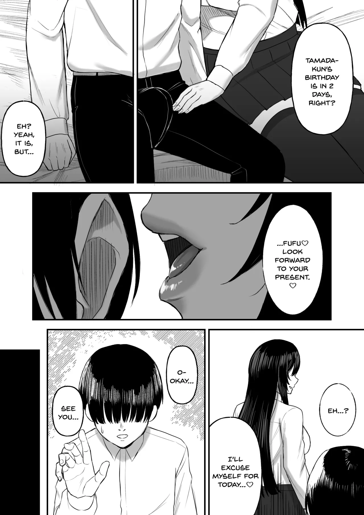 Ai no omoi Kanojo wa boku no Tameni hame tori o Tottekitekureru page 9