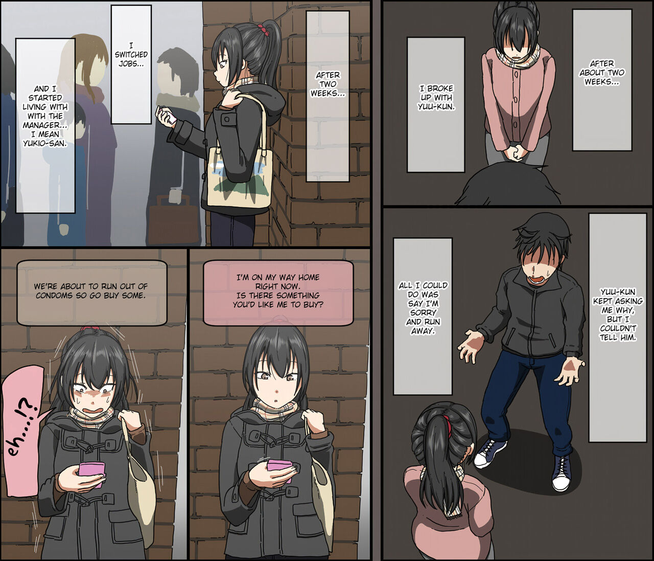 Aitsu ga Katta Gom no Size wa Ore no yori Dekakatta page 81