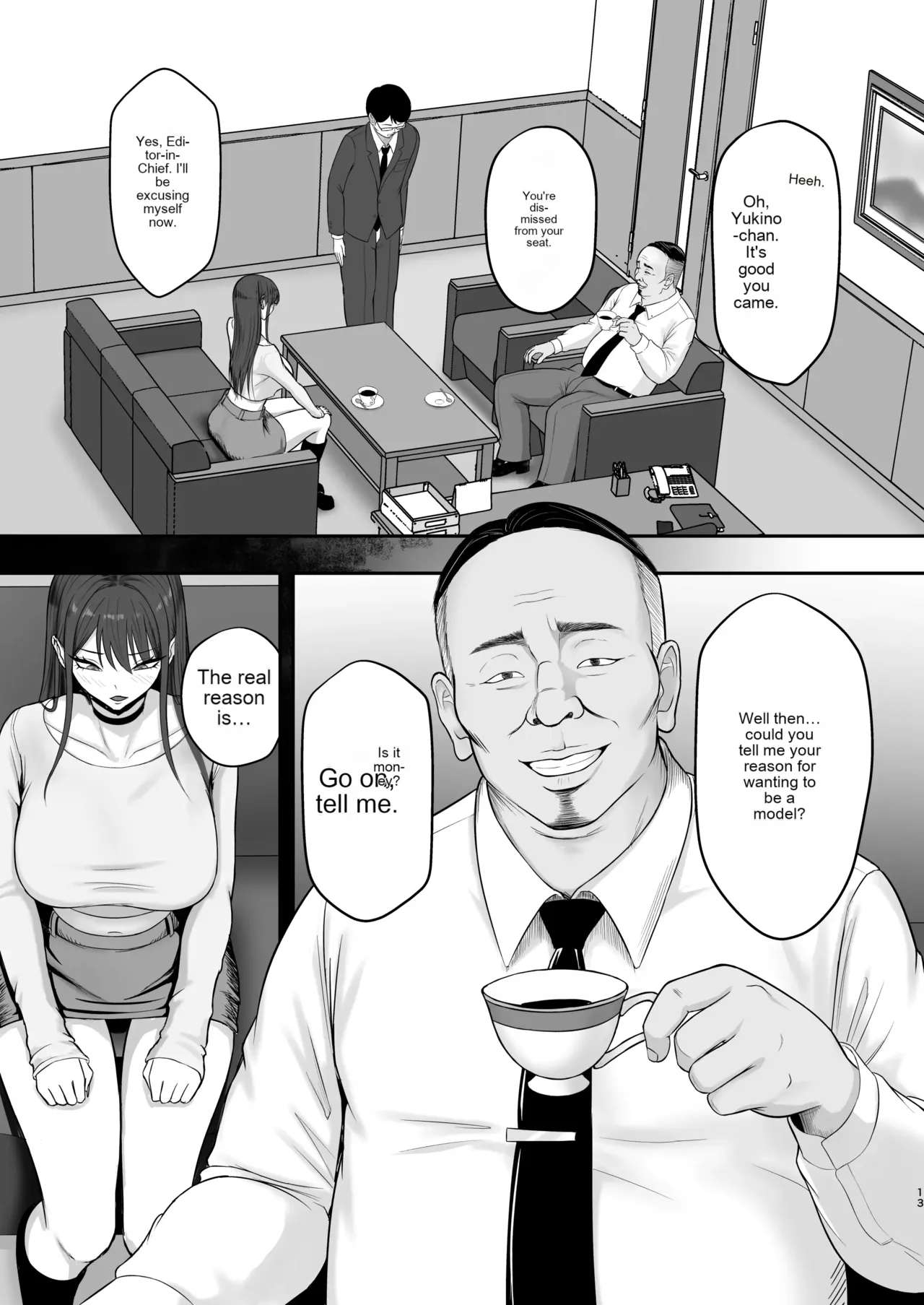 Akogare no Model Jimusho ni Haitta Kekka… page 12