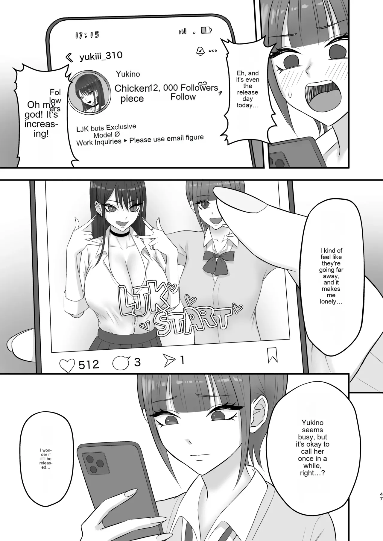 Akogare no Model Jimusho ni Haitta Kekka… page 46