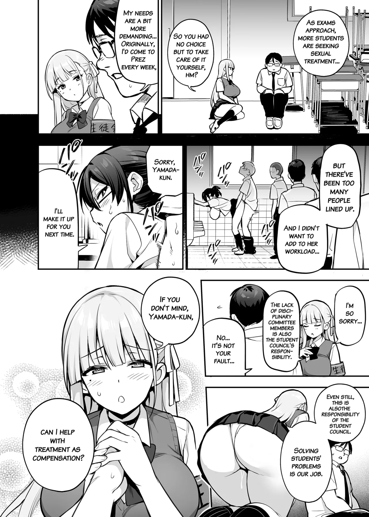 Akogare no Seitokaichou ga Kyonyuu Sugiru Ken 2 11-12 page 20