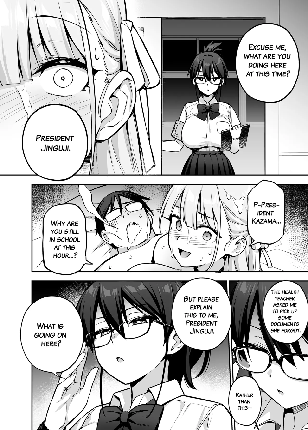 Akogare no Seitokaichou ga Kyonyuu Sugiru Ken 2 11-12 page 30