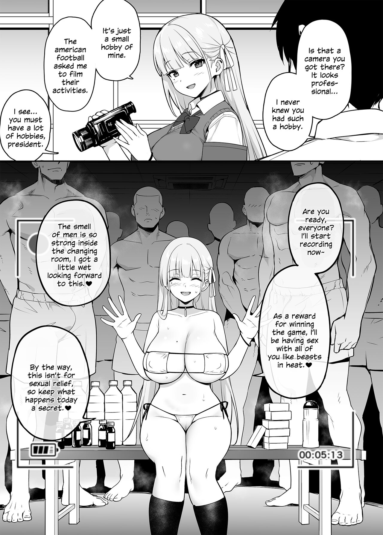 Akogare no Seitokaichou ga Kyonyuu Sugiru Ken page 18