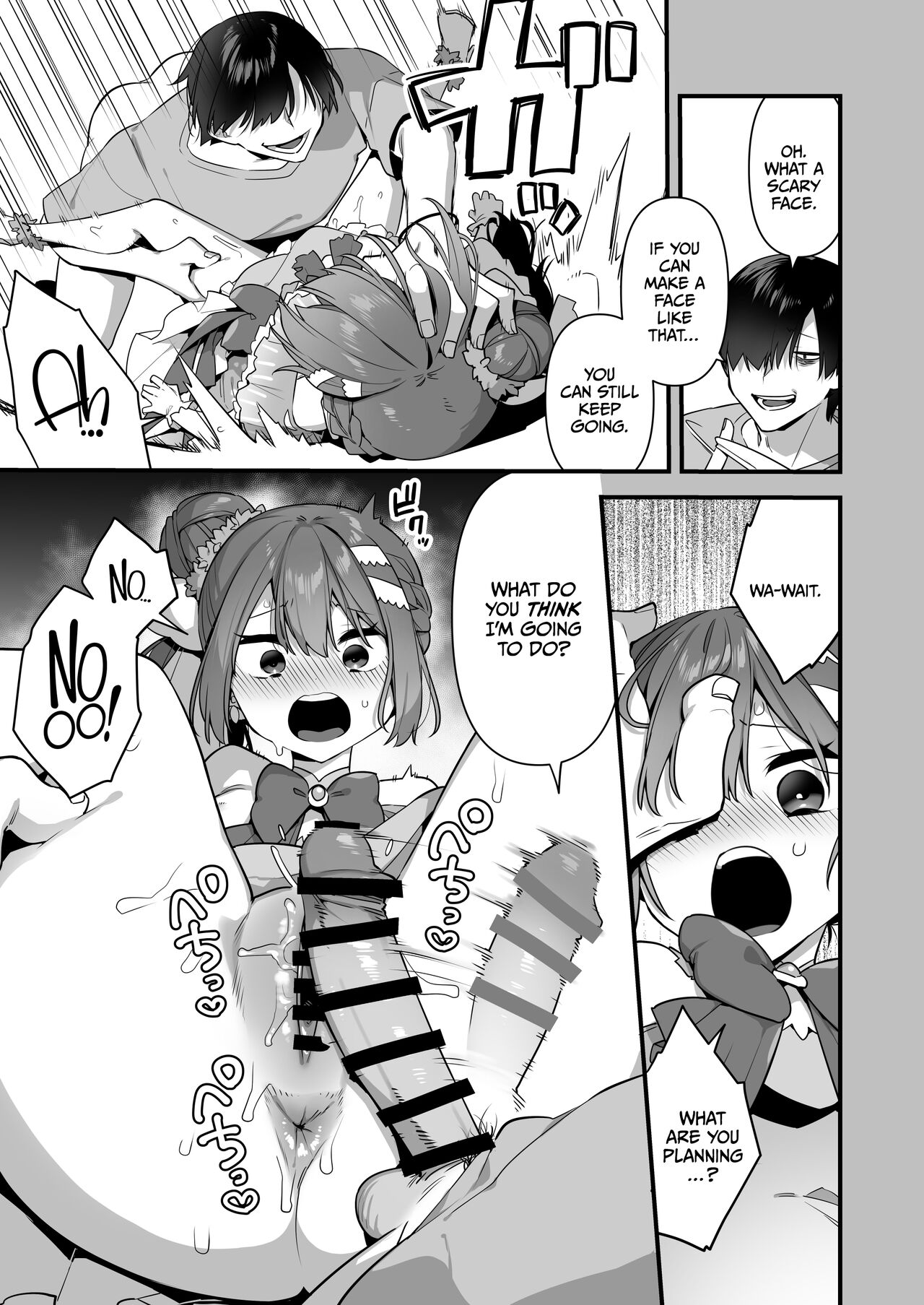 Aku no Tesaki ni Natta node. ~Mahou Shoujo o Ryoujoku Shimasu~ 2 page 46