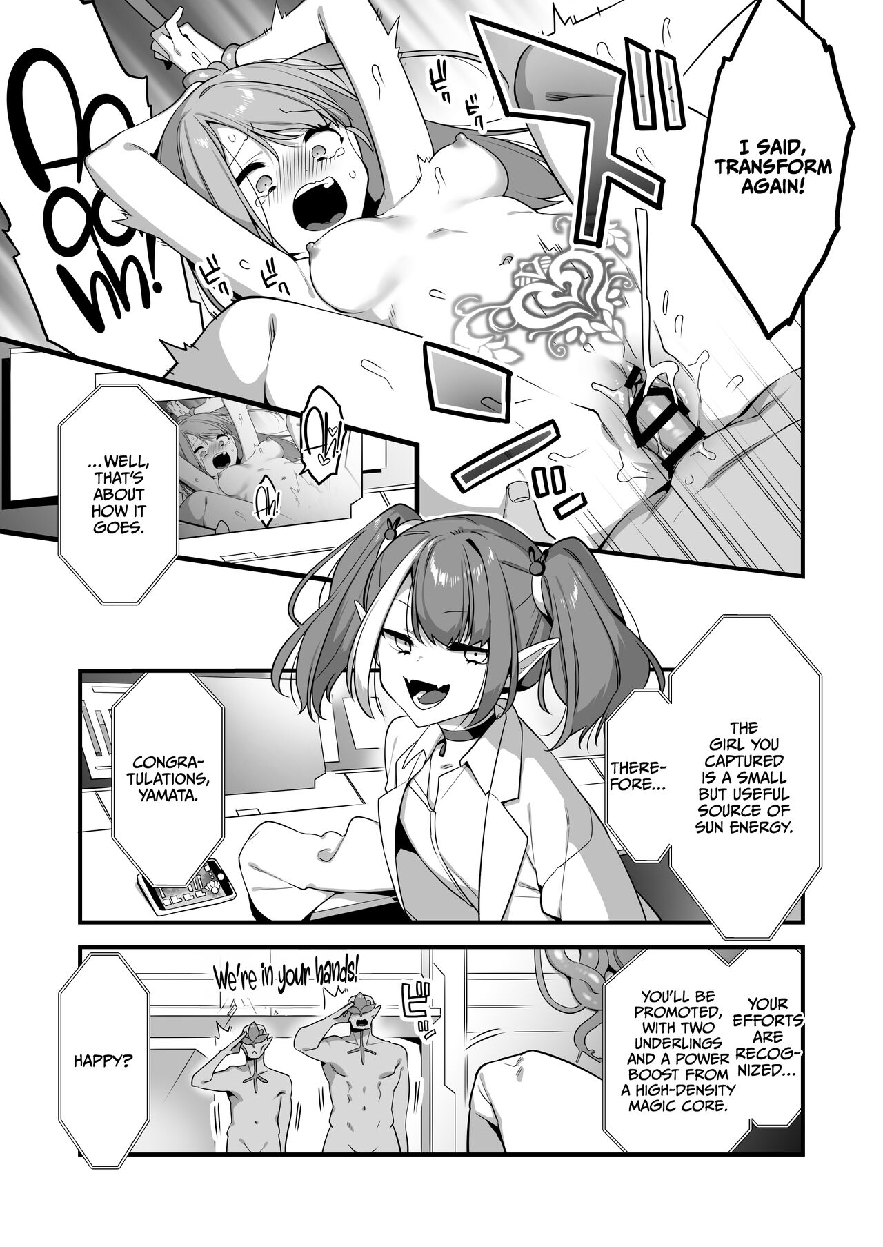 Aku no Tesaki ni Natta node. ~Mahou Shoujo o Ryoujoku Shimasu~ 2 page 5