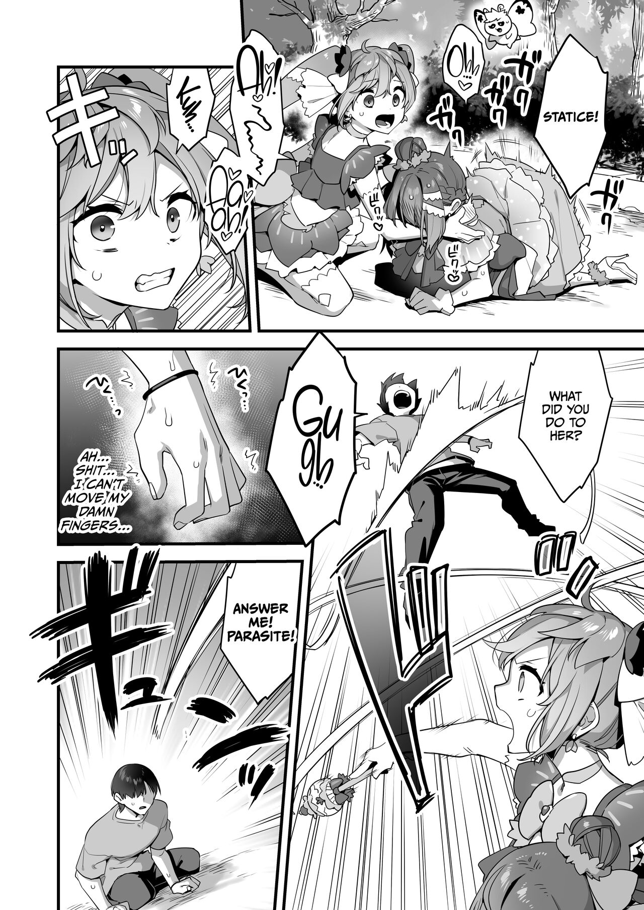 Aku no Tesaki ni Natta node. ~Mahou Shoujo o Ryoujoku Shimasu~ 2 page 53