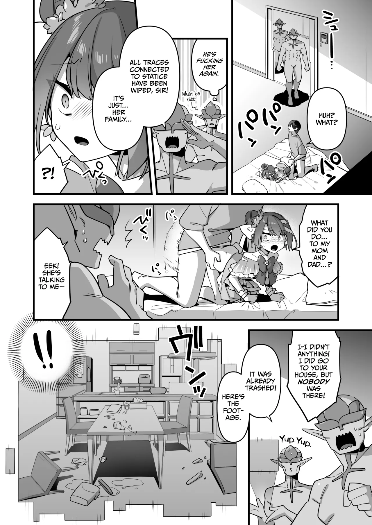 Aku no Tesaki ni Natta node. ~Mahou Shoujo o Ryoujoku Shimasu~ 3 page 12