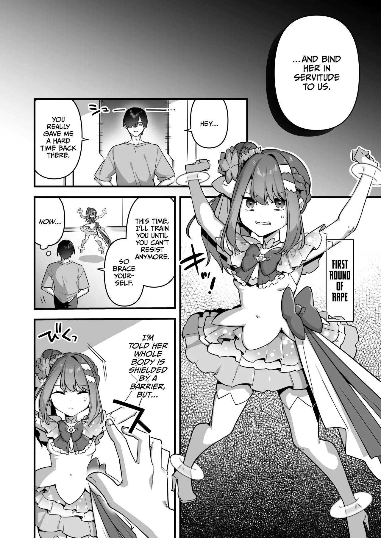 Aku no Tesaki ni Natta node. ~Mahou Shoujo o Ryoujoku Shimasu~ 3 page 46