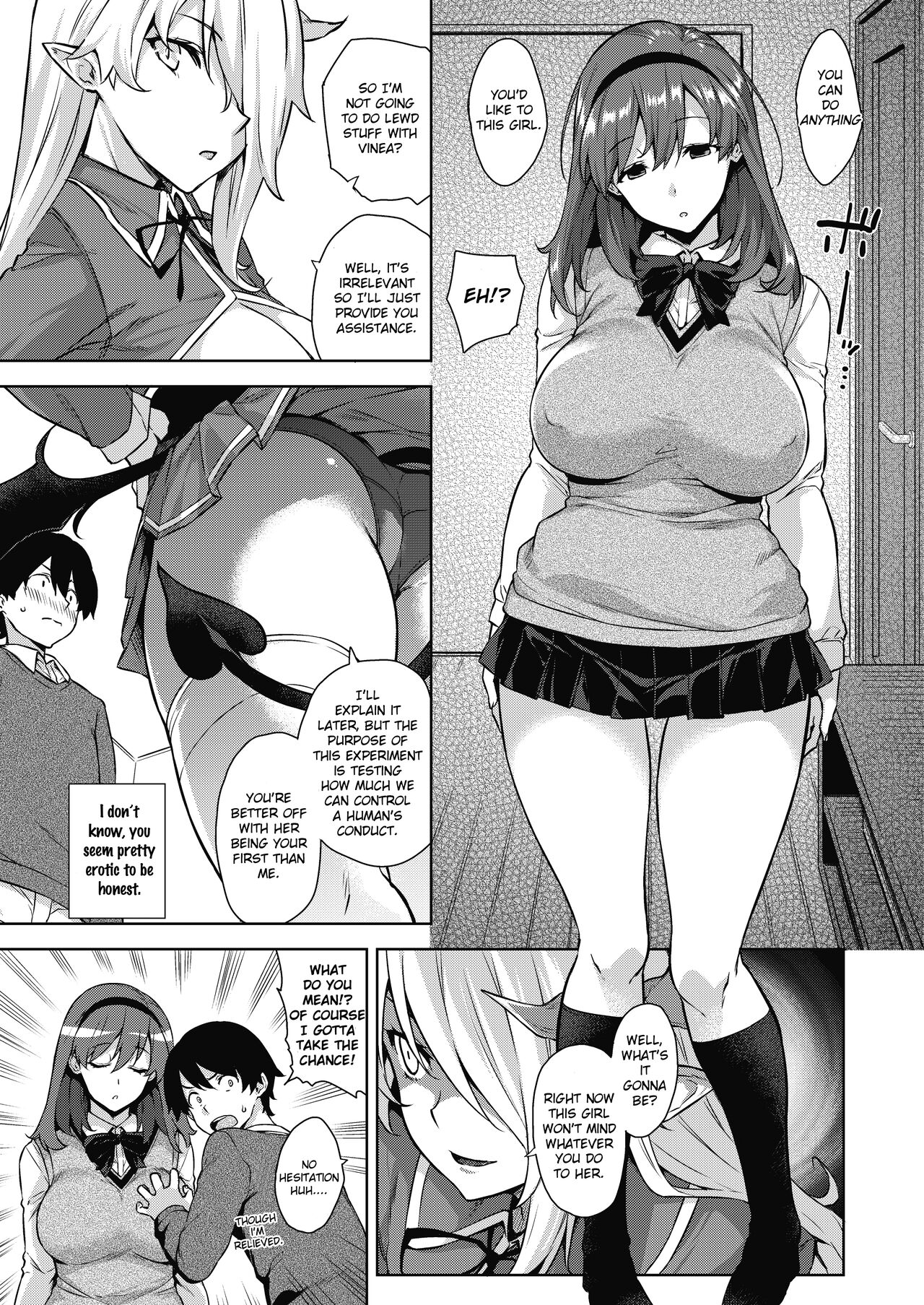 Akuma de JK -Makai Appli de Harem Shiken- page 8
