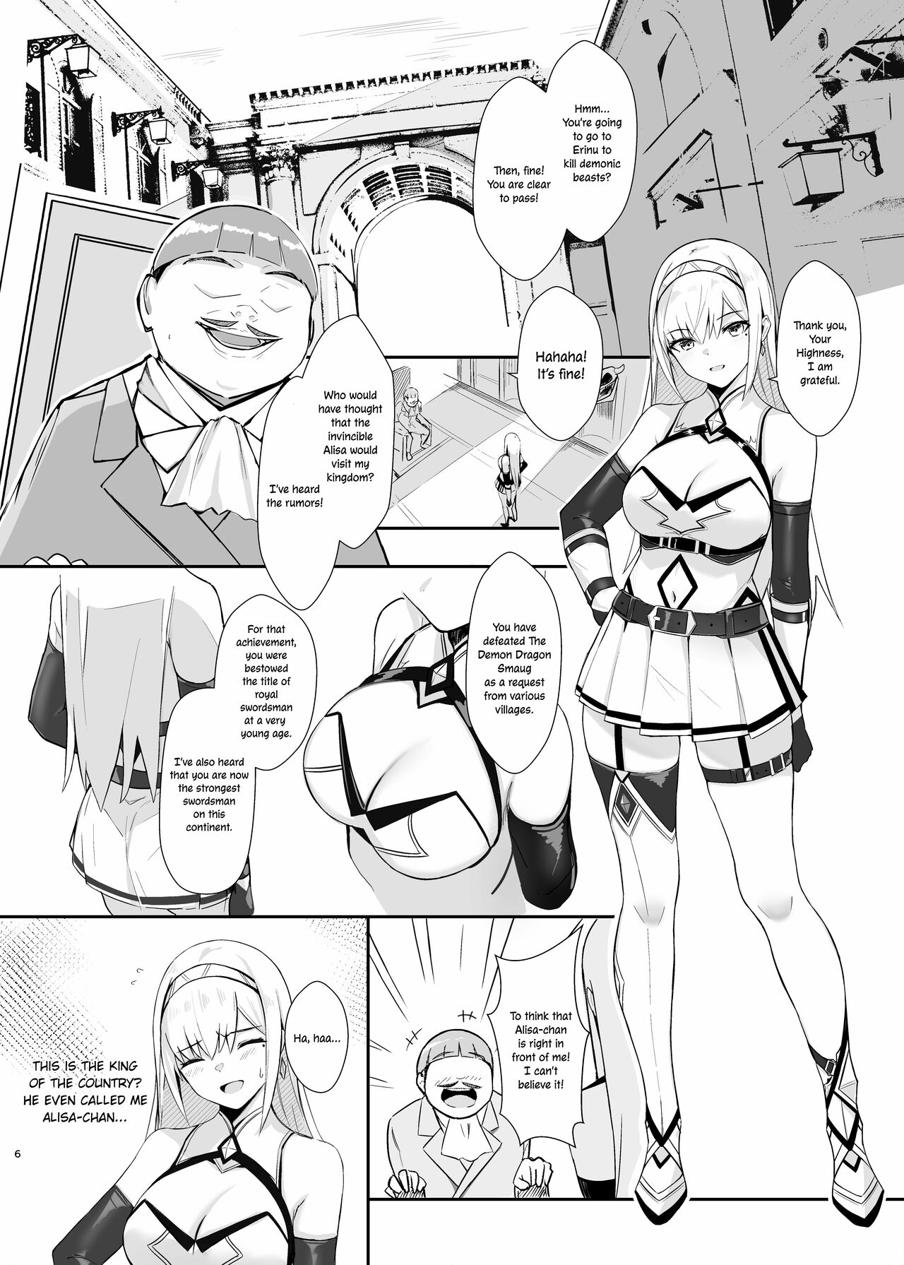 ALISA -The Greedy King's Trap- page 6