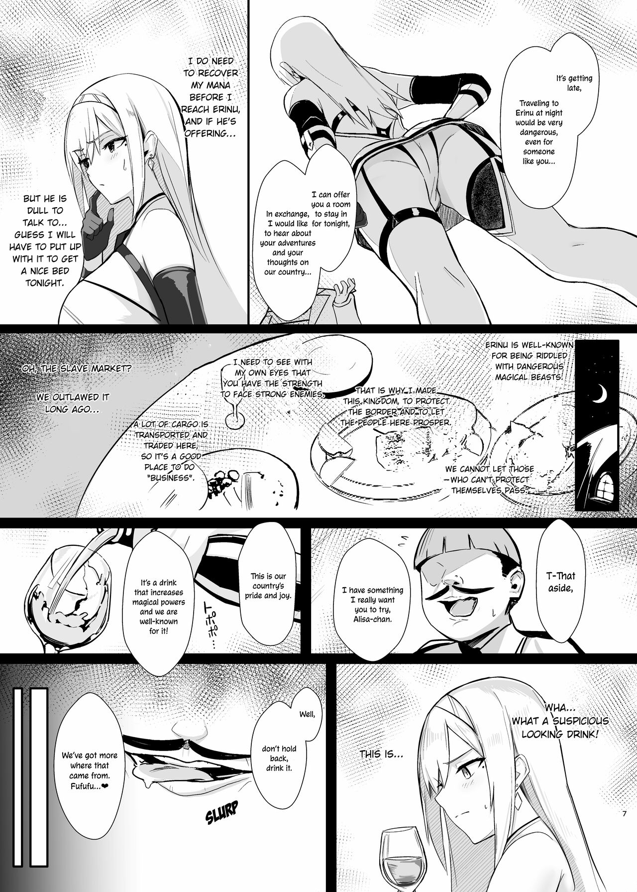 ALISA -The Greedy King's Trap- page 7