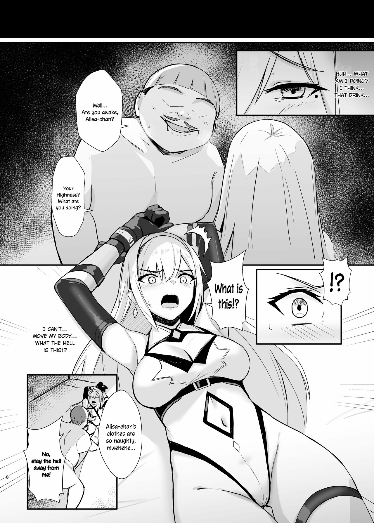 ALISA -The Greedy King's Trap- page 8