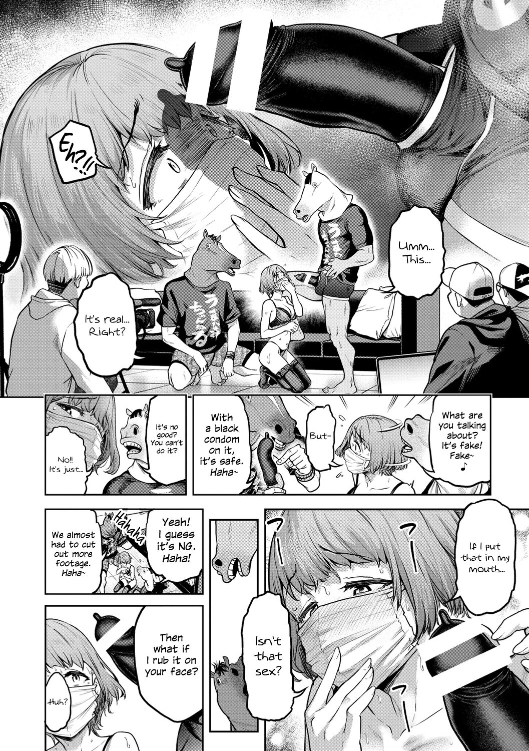 All I Did Was Shorten My Skirt Ch. 1-3 page 40
