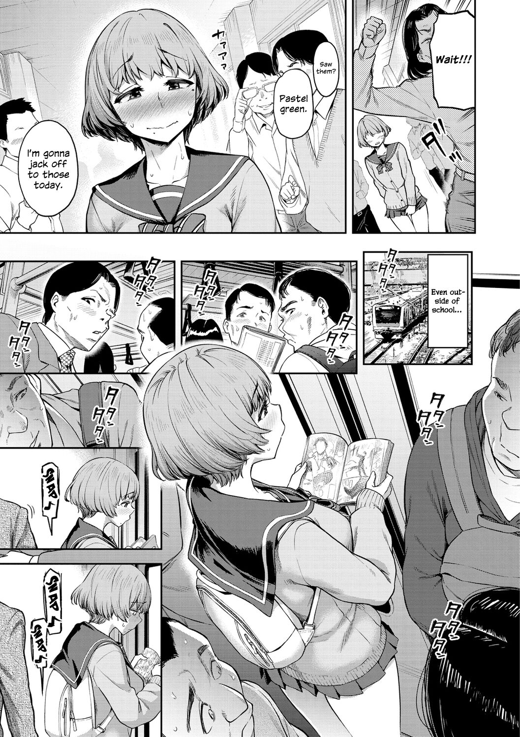 All I Did Was Shorten My Skirt Ch. 1-3 page 9