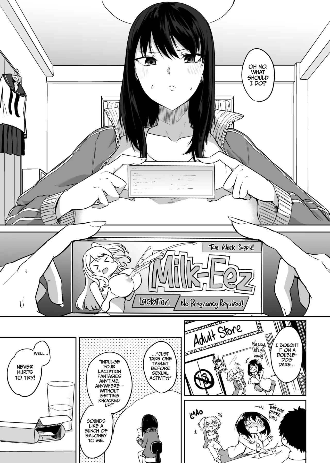 All I Want is Milk, Wheter I'm Awake or Asleep page 136
