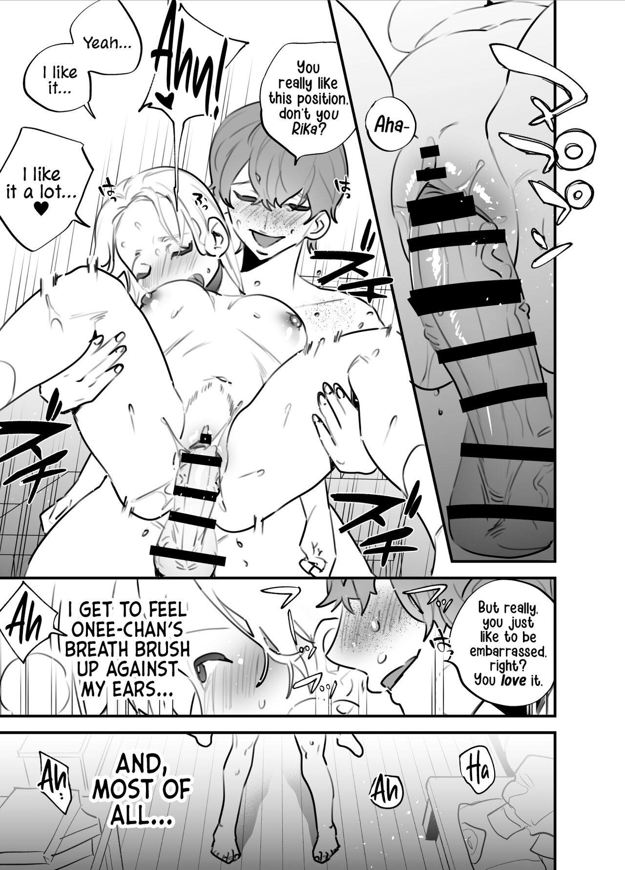 All Mine - Futa Older Sister x Little Sister page 16