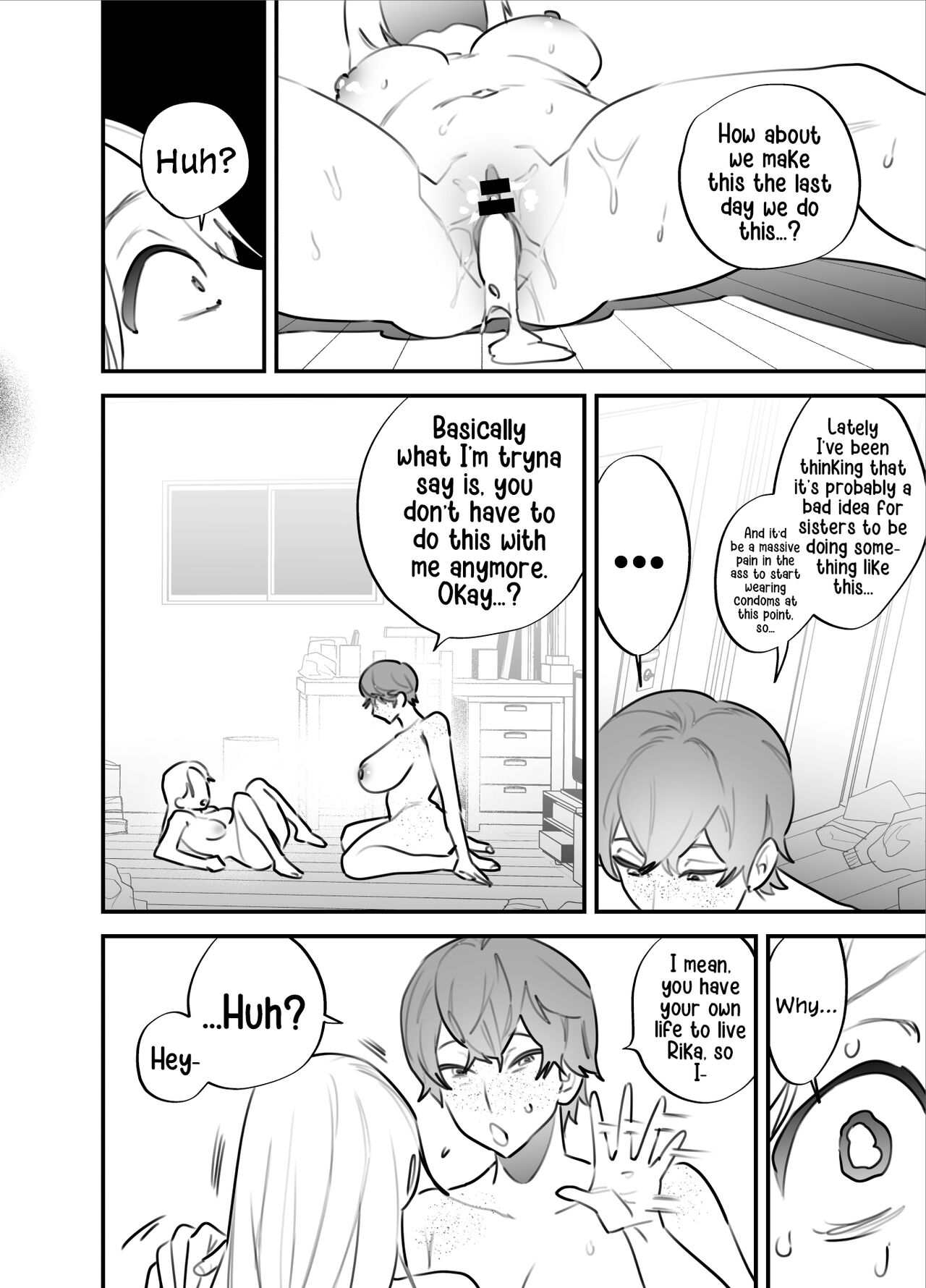 All Mine - Futa Older Sister x Little Sister page 23