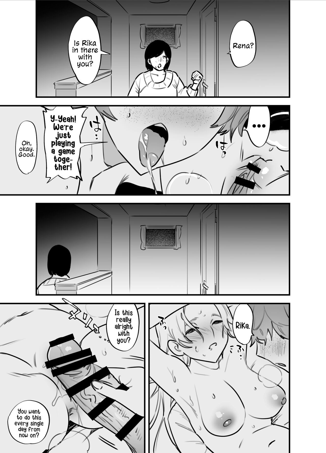 All Mine - Futa Older Sister x Little Sister page 28