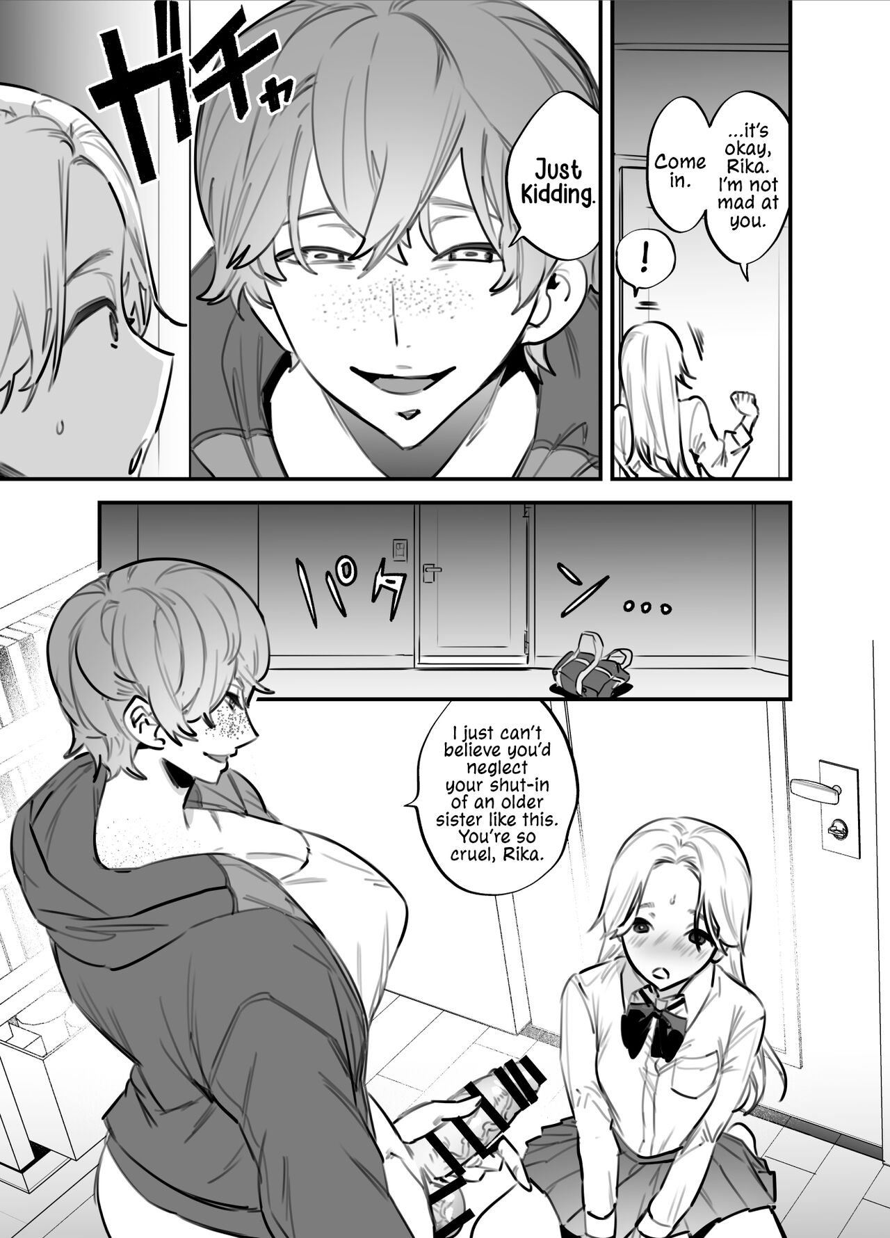 All Mine - Futa Older Sister x Little Sister page 4