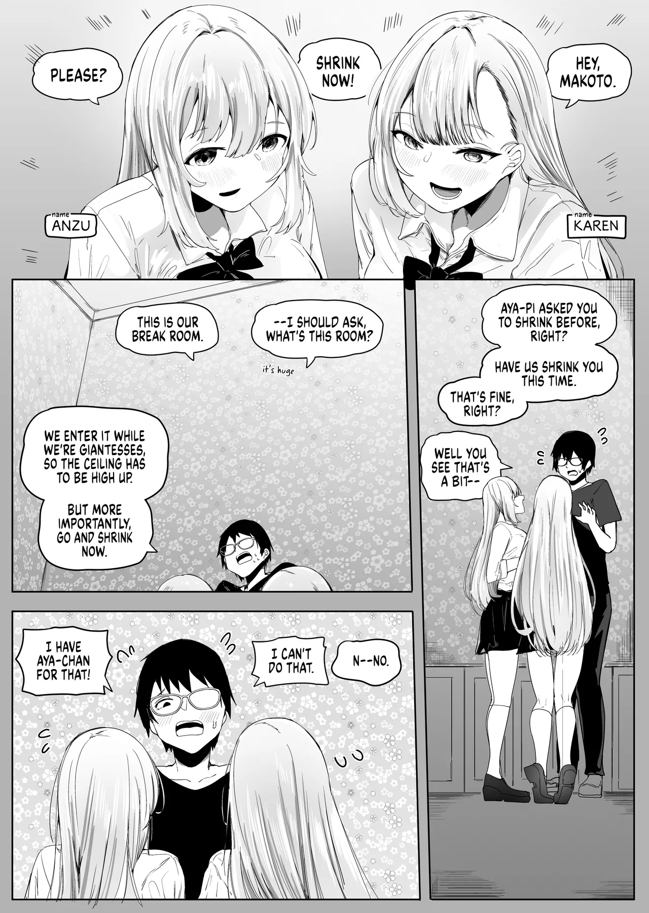 All the girls in the store are big and yandere page 30