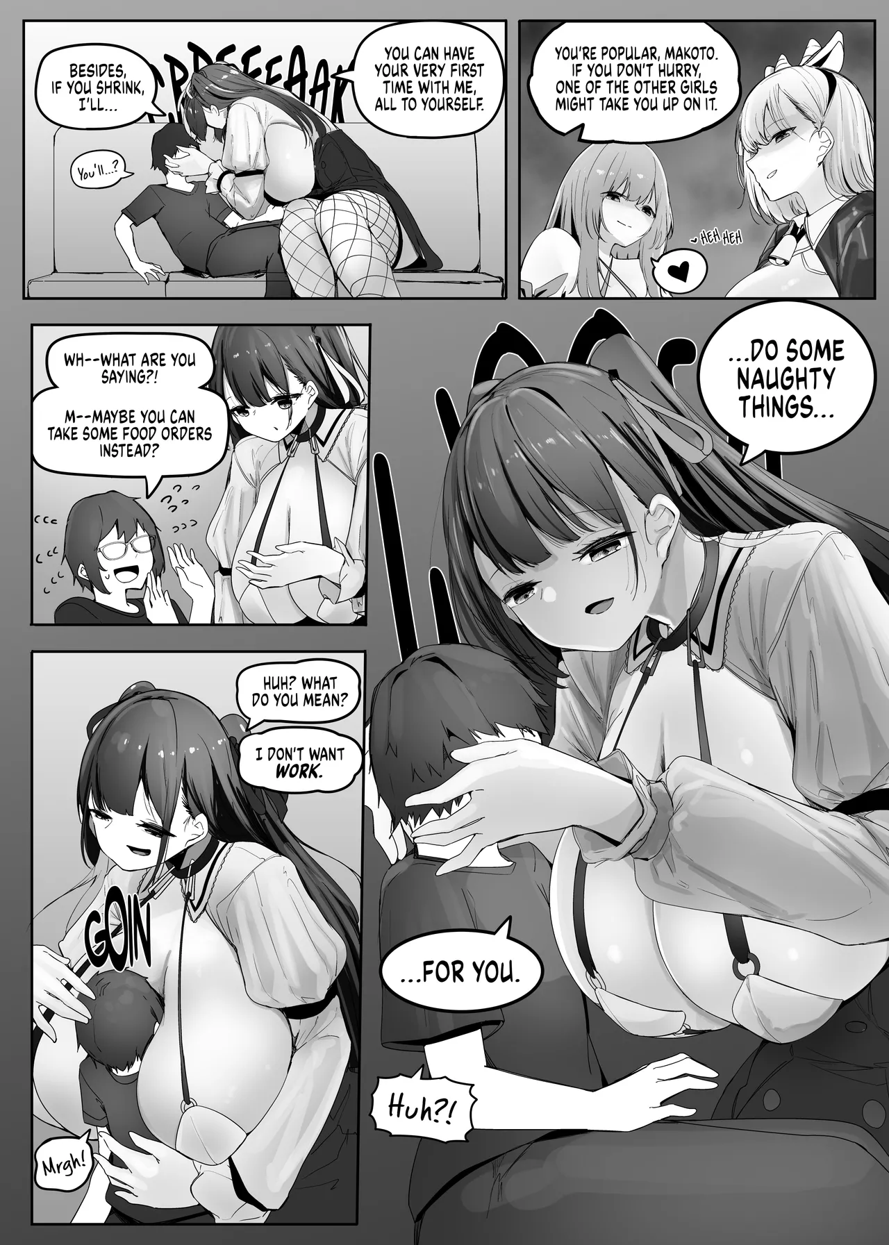 All the girls in the store are big and yandere page 5