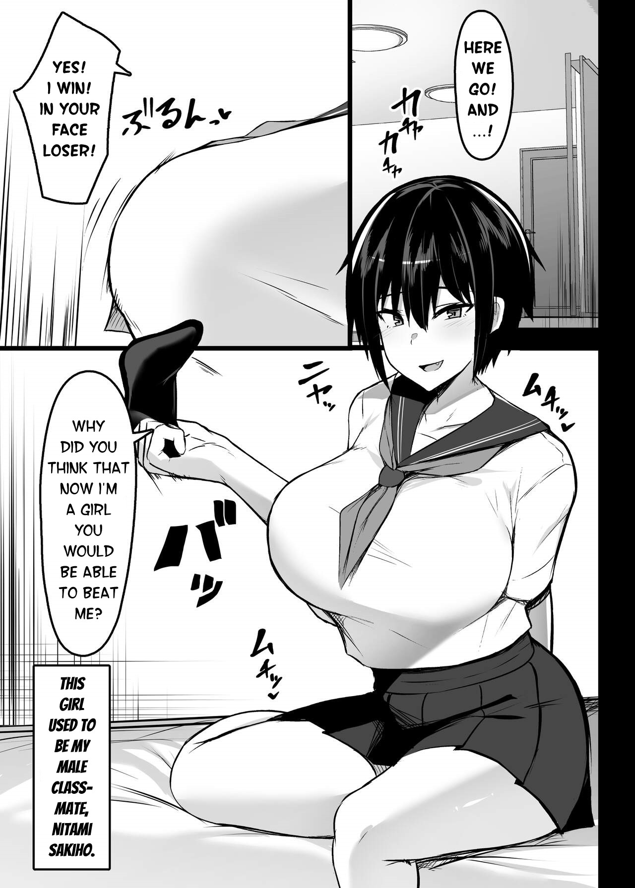 Alluring Big Tits of my genderbend friend - A gender bender rewrite page 3