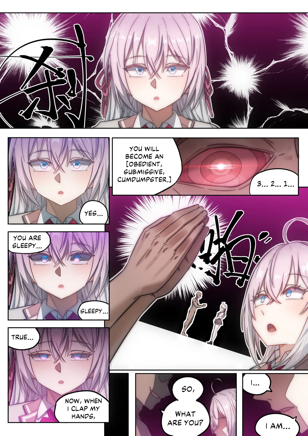Alya Sometimes Hides Her Feelings in Russian Hypno Fuck NTR page 9