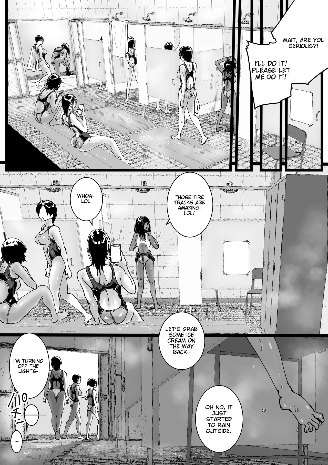 Amane-san - The Lascivious Female Teacher's Nest: The Pool Shower is a Sex Room page 6