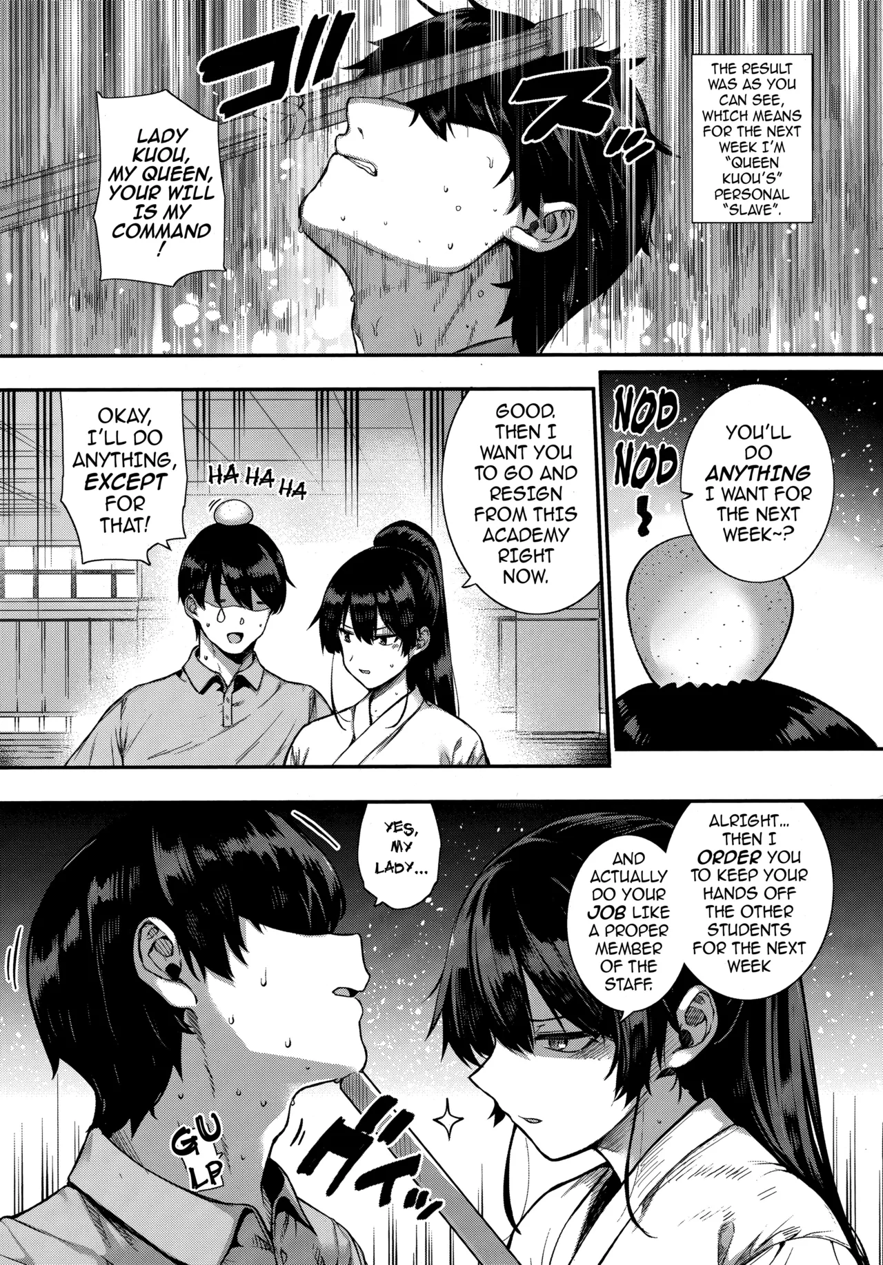 Amatsuka Gakuen no Ryoukan Seikatsu 1-9 page 167