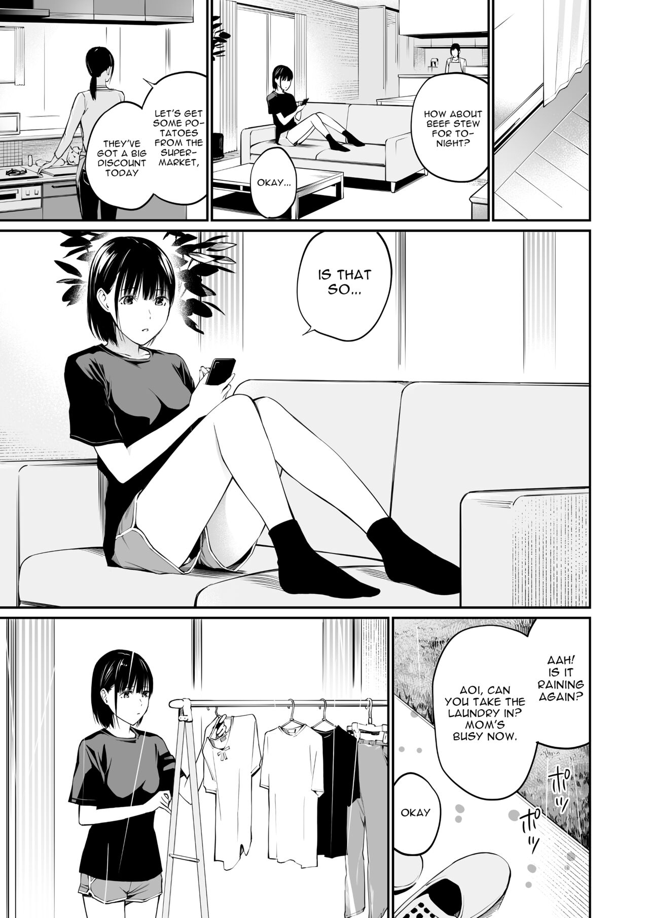Ame no Hi wa, Honnori Chikubi page 72