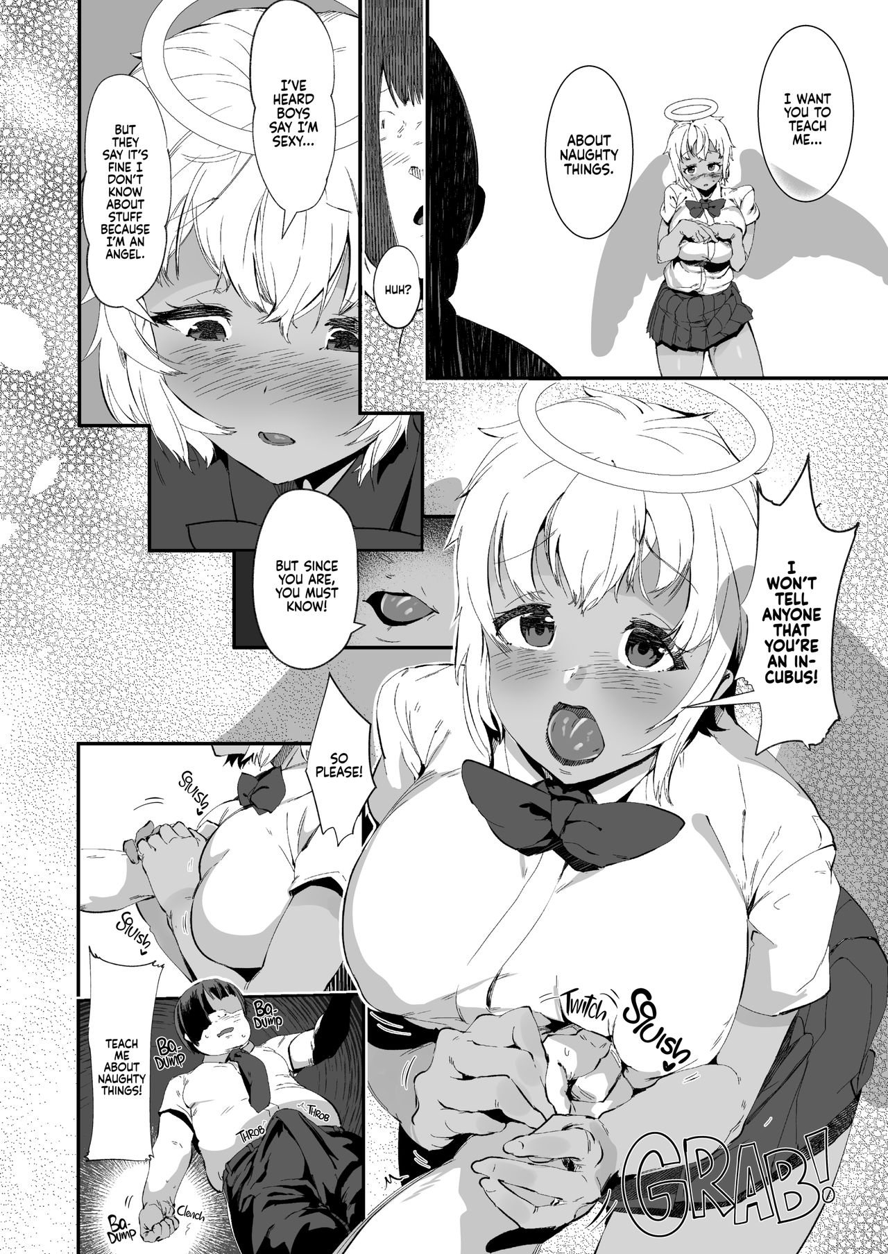 An Angel so Lewd She's Basically a Succubus page 6