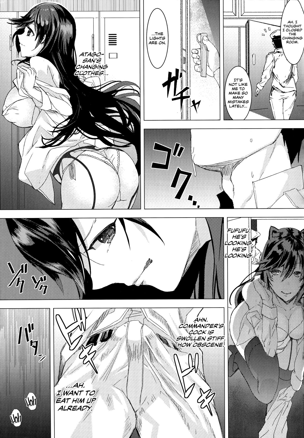 An Erotic Book About Azur Lane's Atago page 10