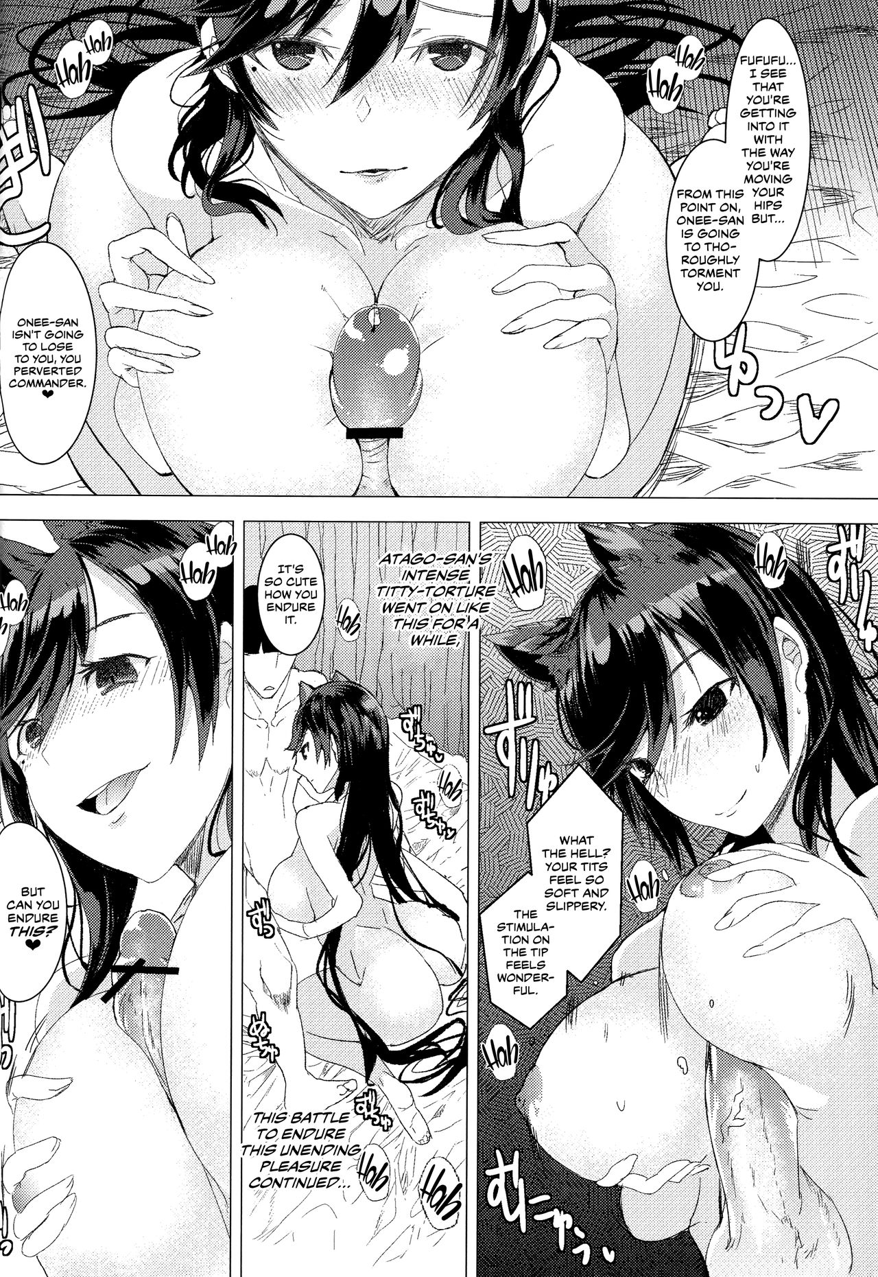 An Erotic Book About Azur Lane's Atago page 15