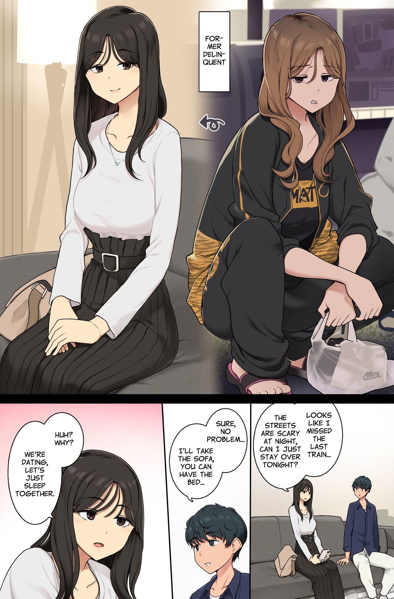 An Ex-Delinquent Lets Her Old Self Slip Out page 1