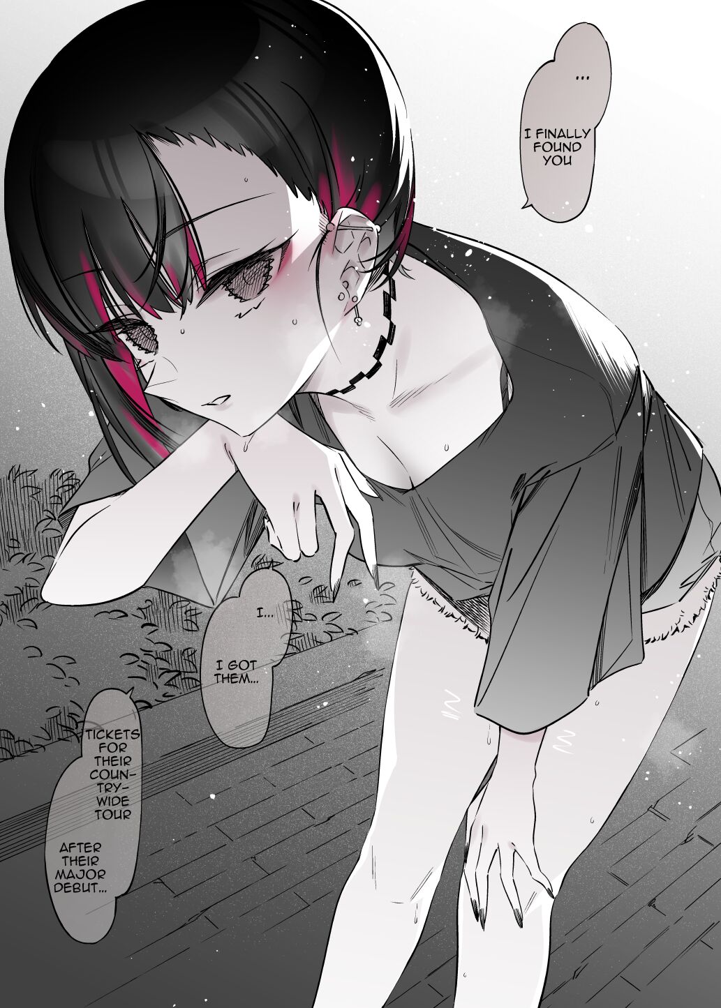 An Extremely Sexy Girl Who Seems Like She Will Ruin Me If I Go Out With Her -after- page 6