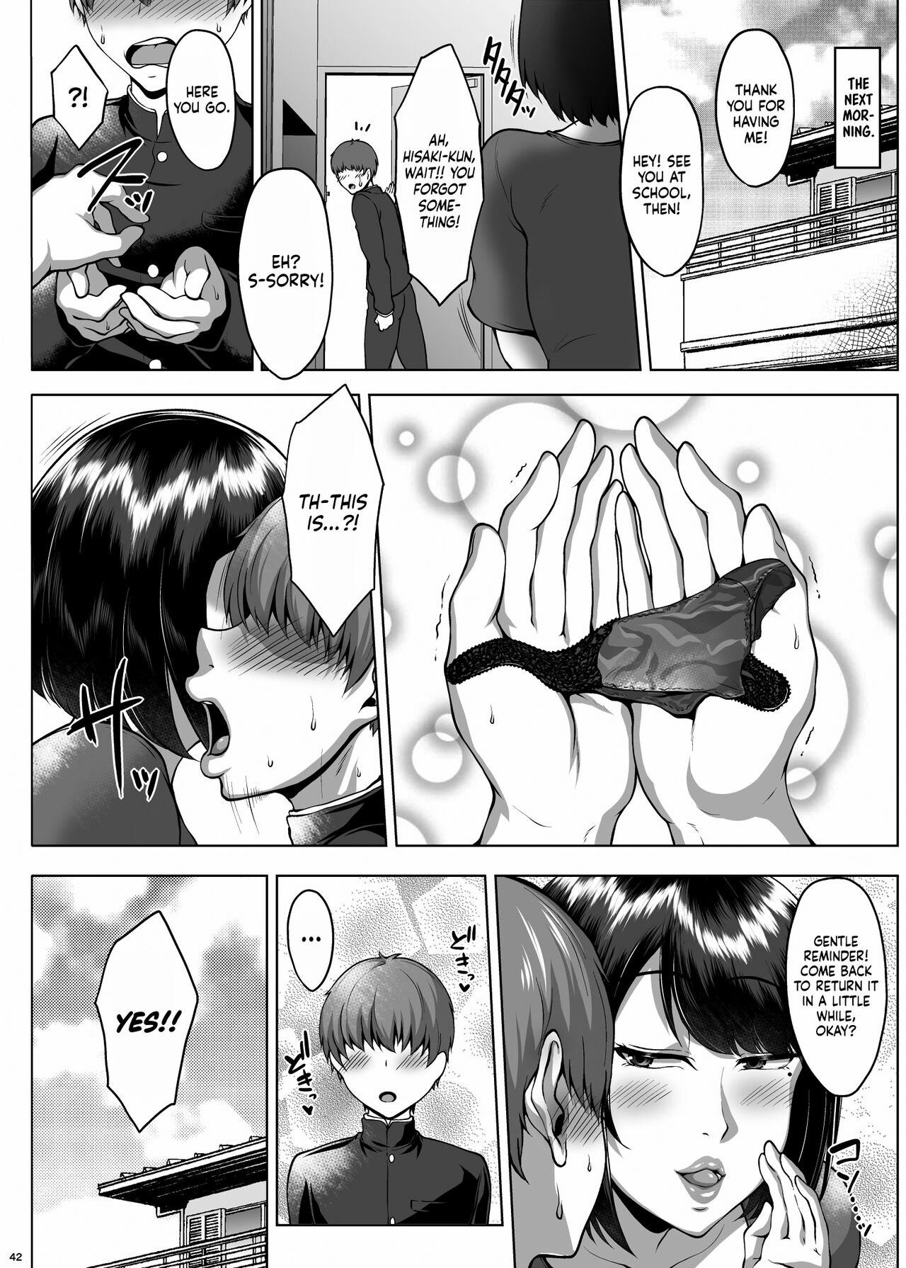 An Intense, Sweaty Overnight Stay with a Friend's Thicc Mom page 43