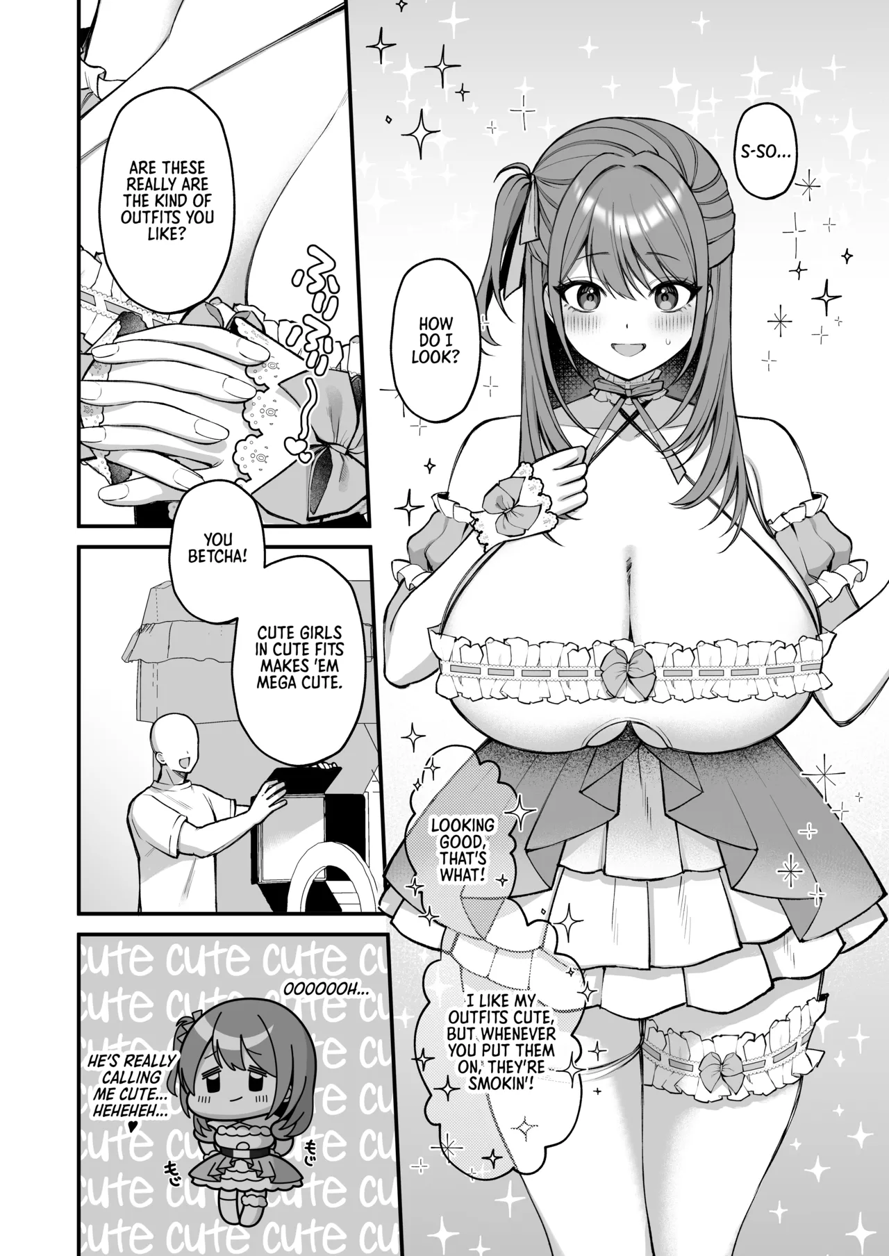 An L-Cup College Chick's Porn Escapade with a Behemoth - Paizuri Time page 12