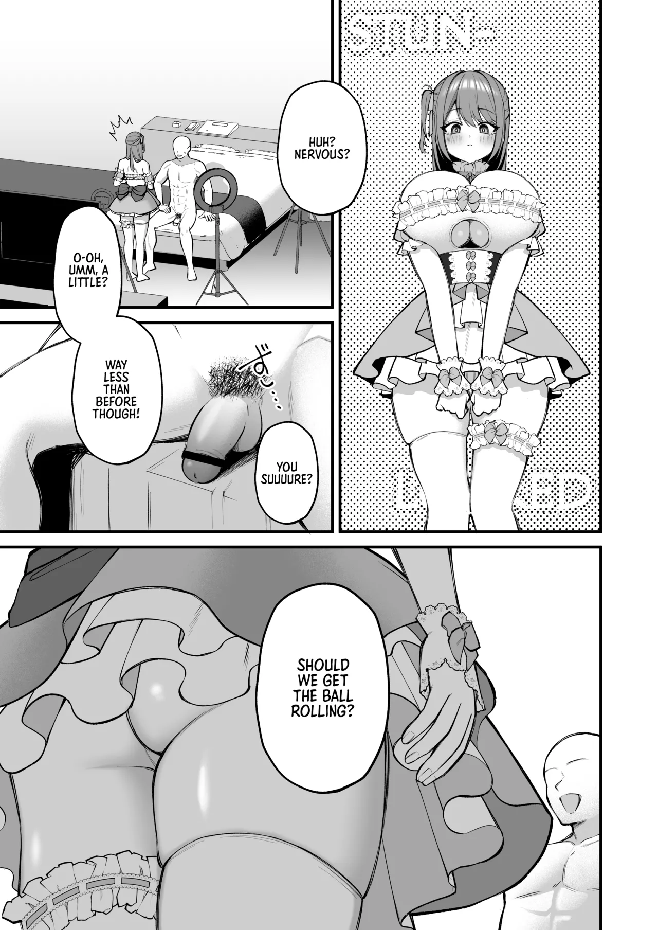 An L-Cup College Chick's Porn Escapade with a Behemoth - Paizuri Time page 15