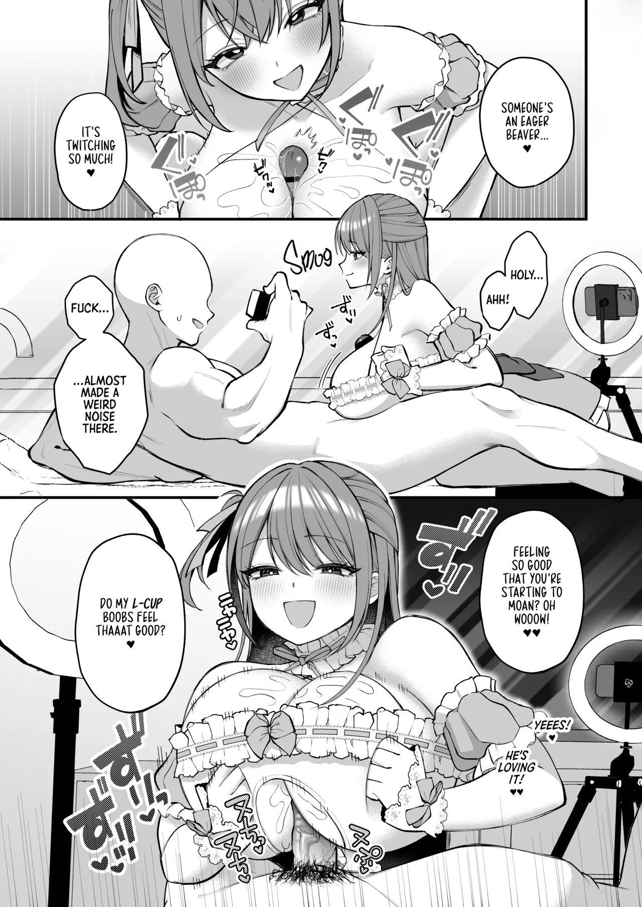 An L-Cup College Chick's Porn Escapade with a Behemoth - Paizuri Time page 27