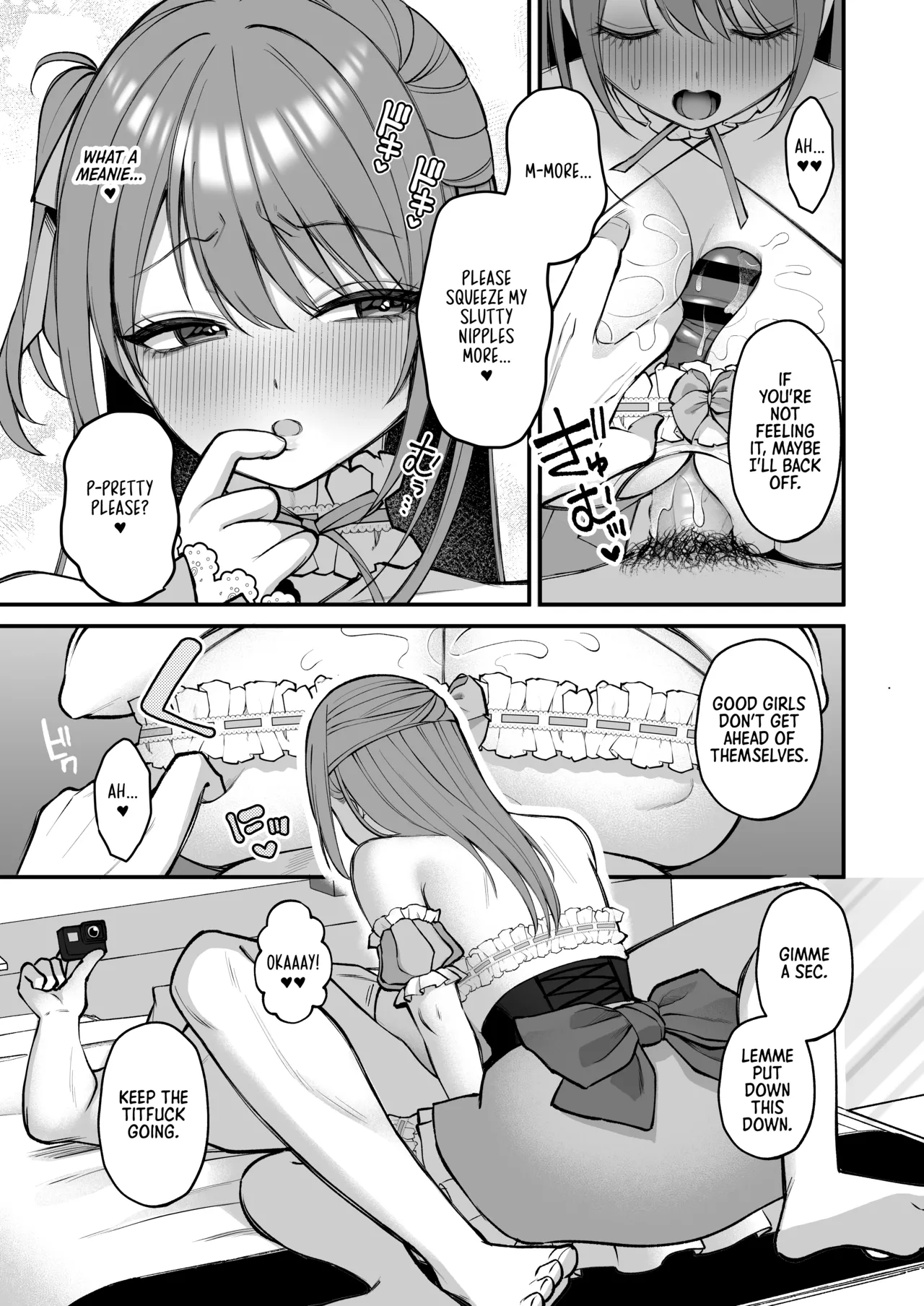 An L-Cup College Chick's Porn Escapade with a Behemoth - Paizuri Time page 29