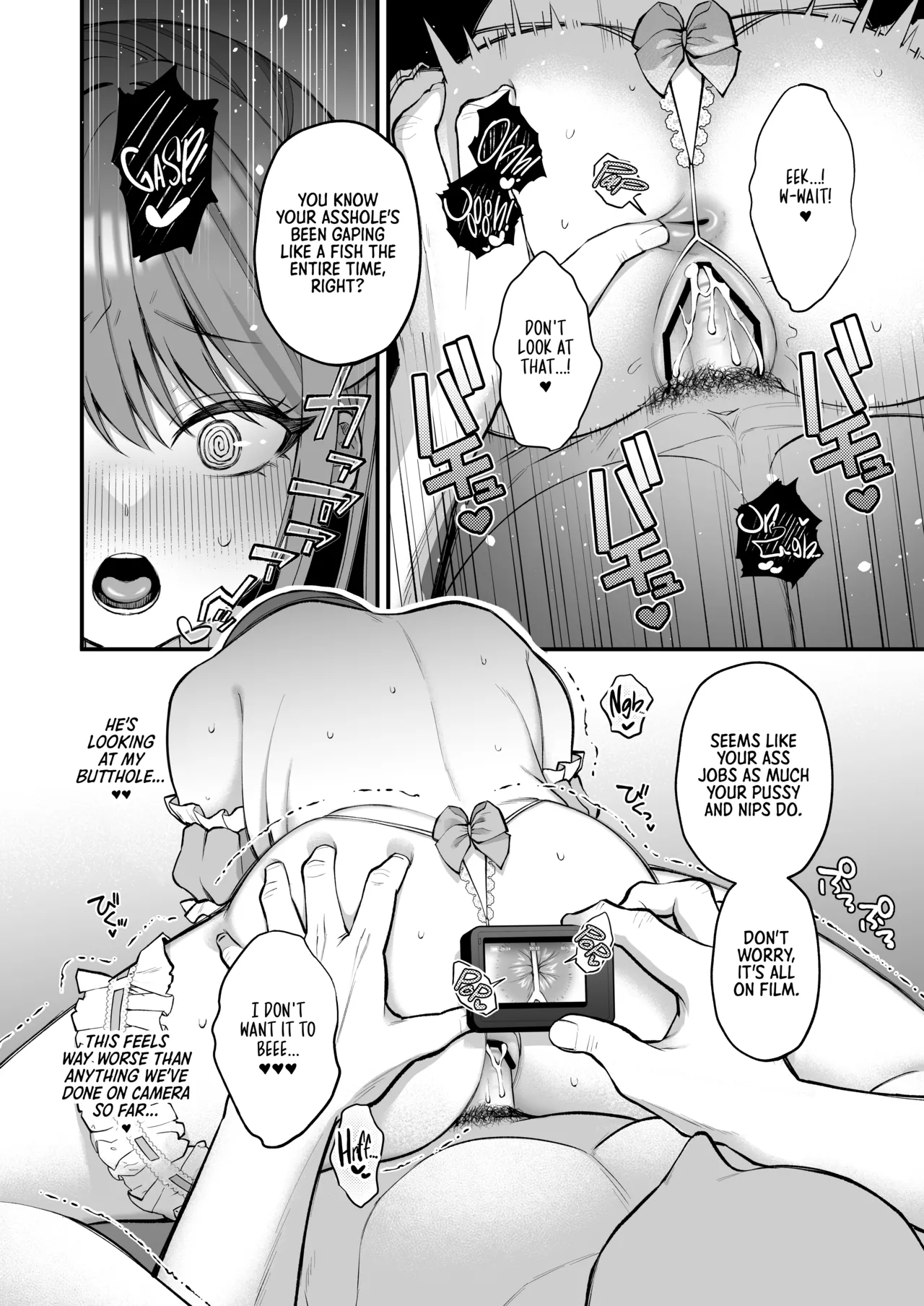 An L-Cup College Chick's Porn Escapade with a Behemoth - Paizuri Time page 40