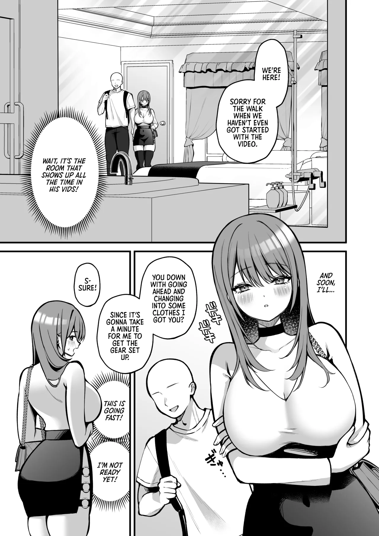An L-Cup College Chick's Porn Escapade with a Behemoth page 7