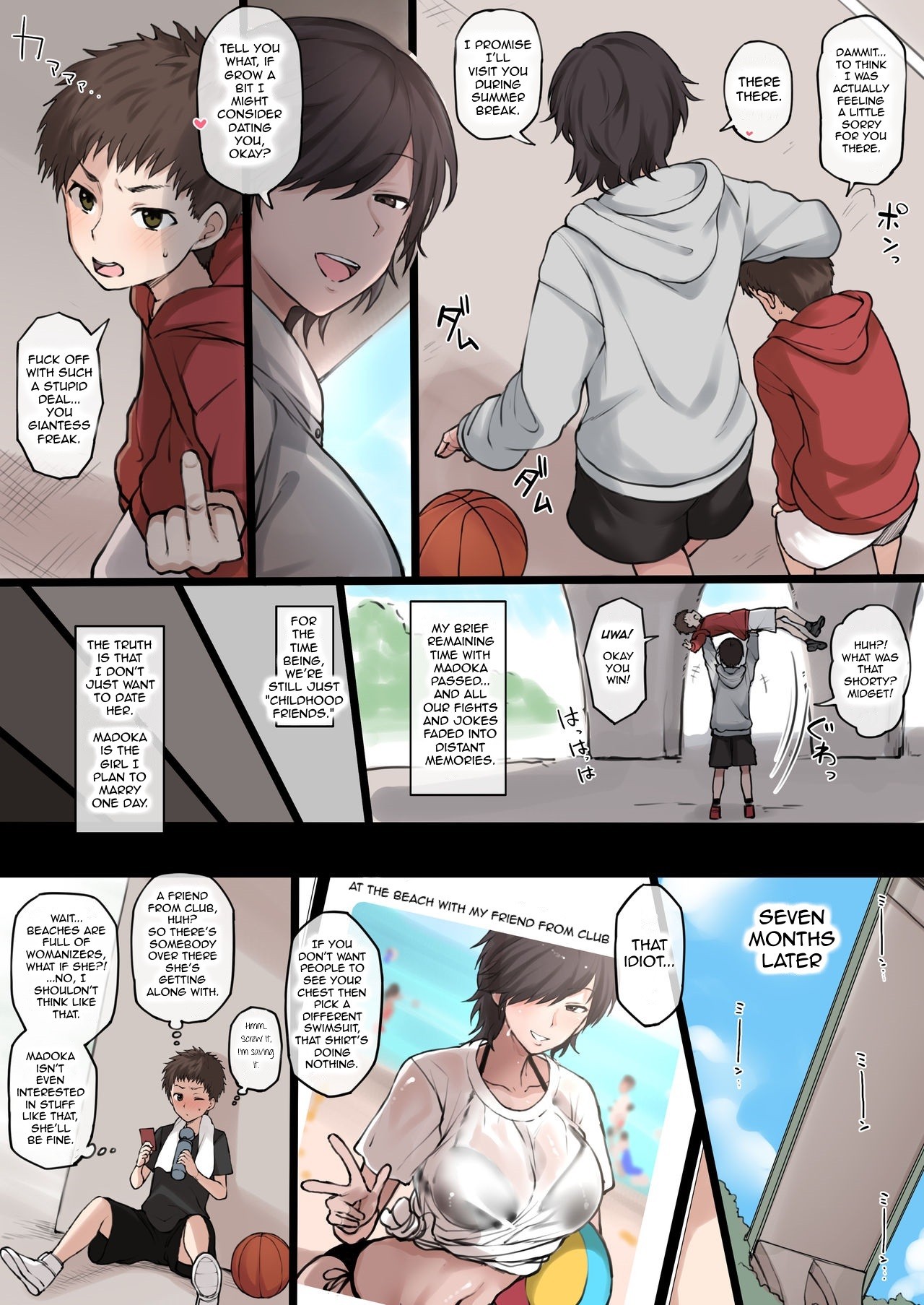 An NTR Perspective of a Picture Uploaded to Twitter of a Tall and Sporty Tomboy page 4