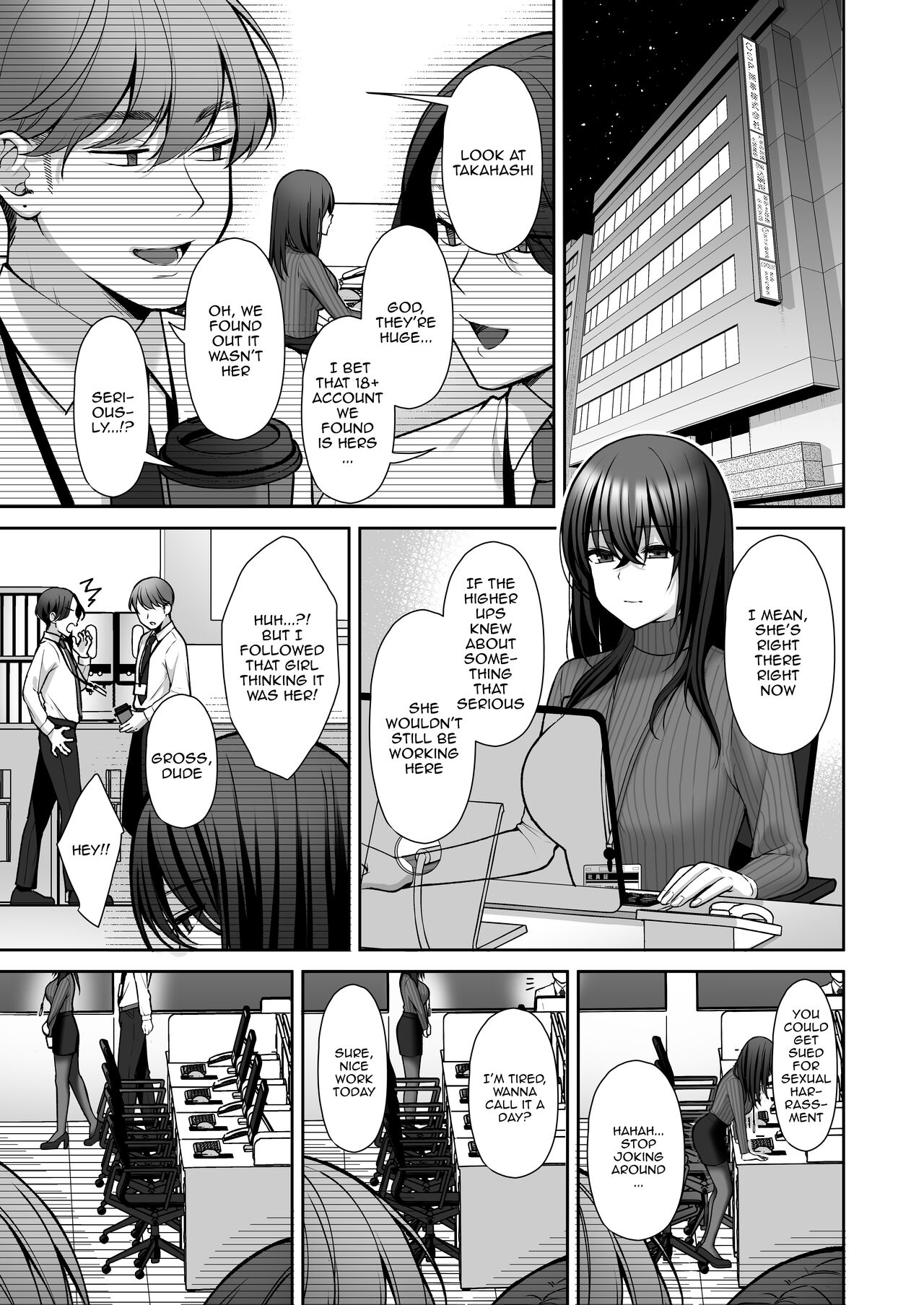 An Office Lady's Behind The Scenes Masochistic Onahole Training 2 page 19