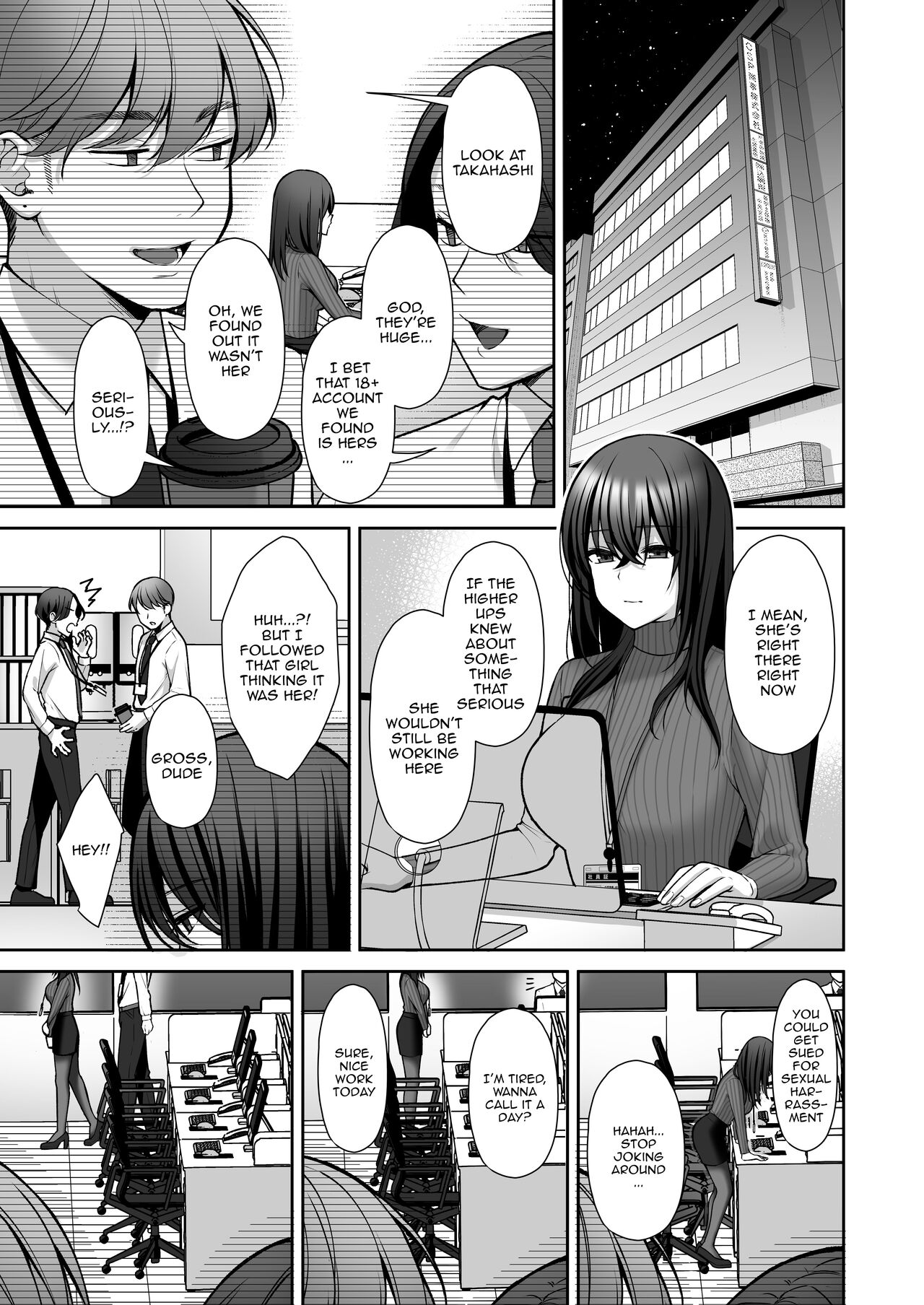 An Office Lady's Behind The Scenes Masochistic Onahole Training 2 page 19