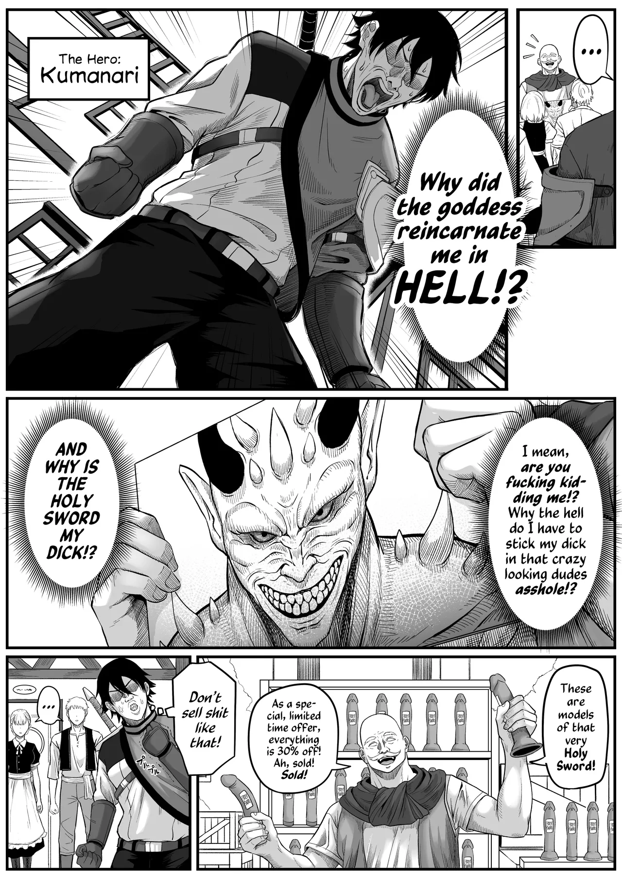 Anal Odyssey In Another World ~ Elf Edition ~ page 10